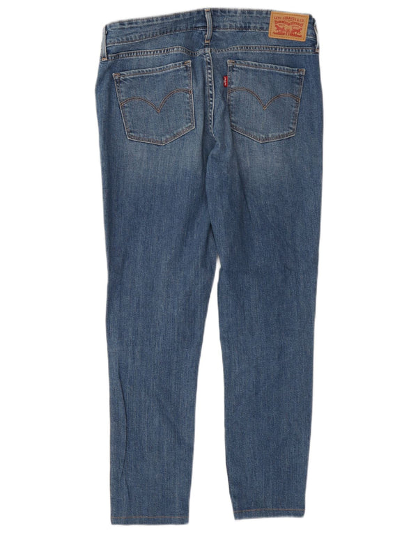 Женские джинсы скинни Levi's 711 W28 L27 синие, хлопок