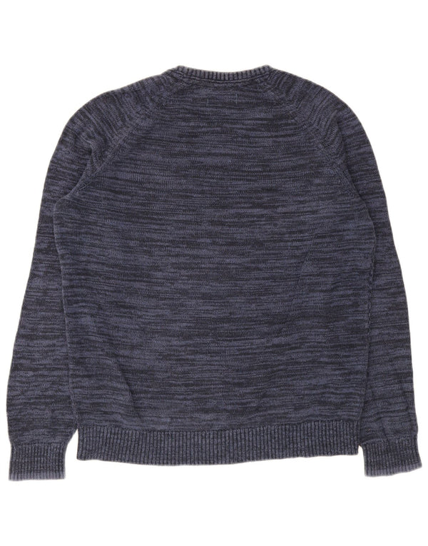 Мужской джемпер с круглым вырезом Jack & Jones, XL, темно-синий, хлопок