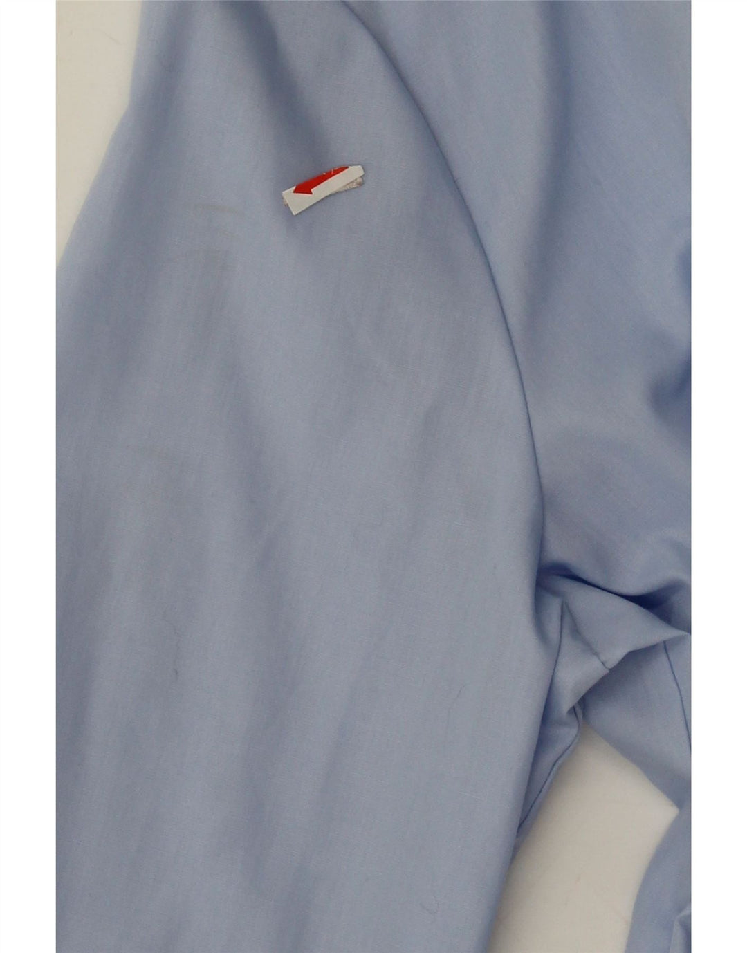 IZOD Womens Formal Shirt UK 14 Medium Blue Colourblock Cotton