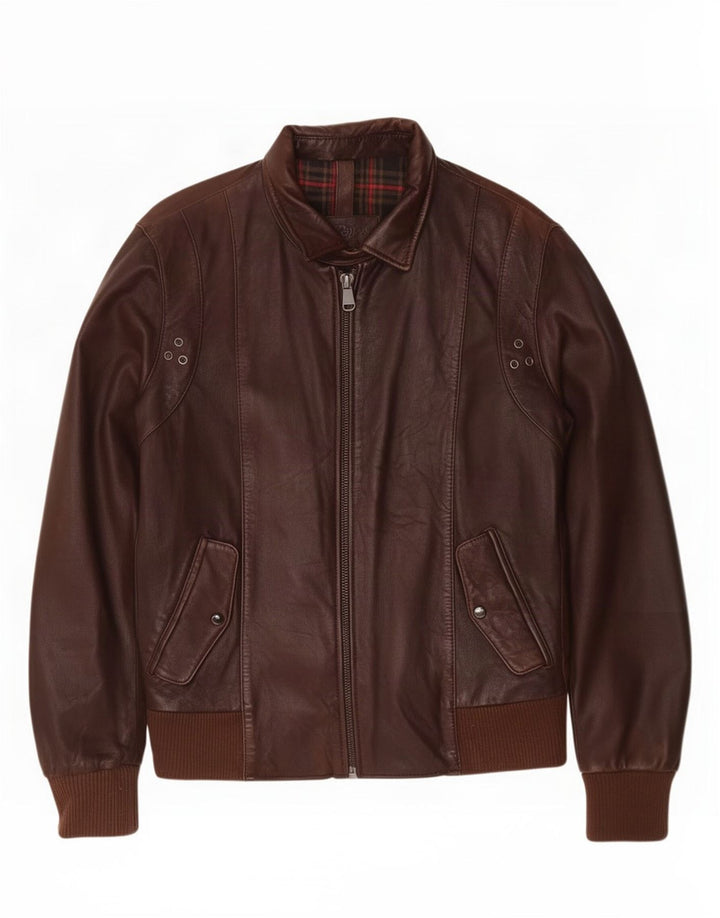 Мужская кожаная куртка Conbipel IT 48 Medium Brown