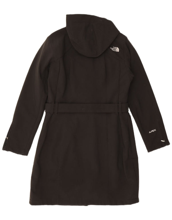 The North Face Womens Hooded Windbreaker Coat UK 14 Large Black