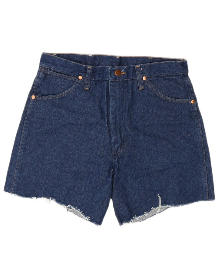 Женские джинсовые шорты Wrangler W30 средние синие
