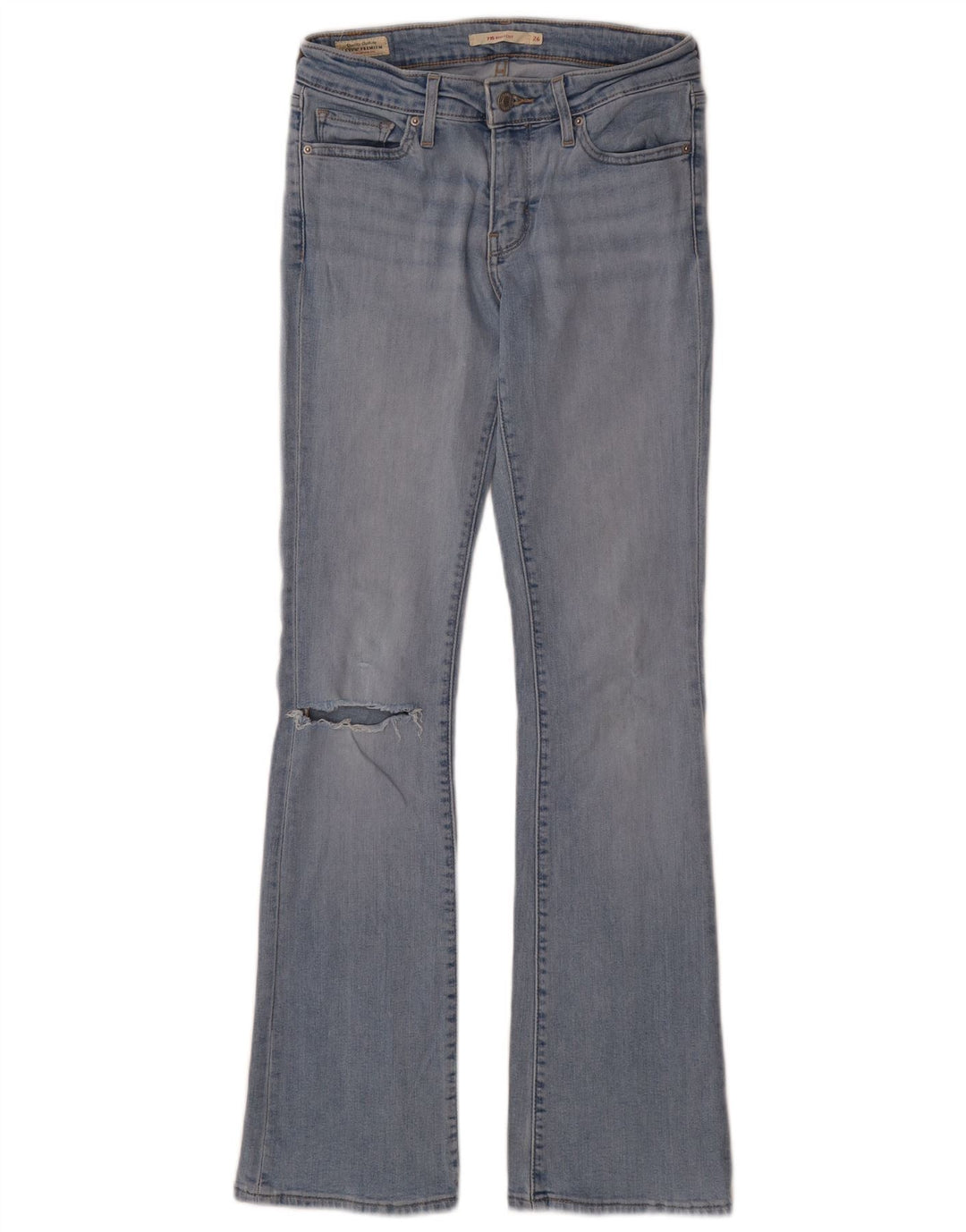 Женские джинсы Levi's 715 Bootcut W26 L32 синие