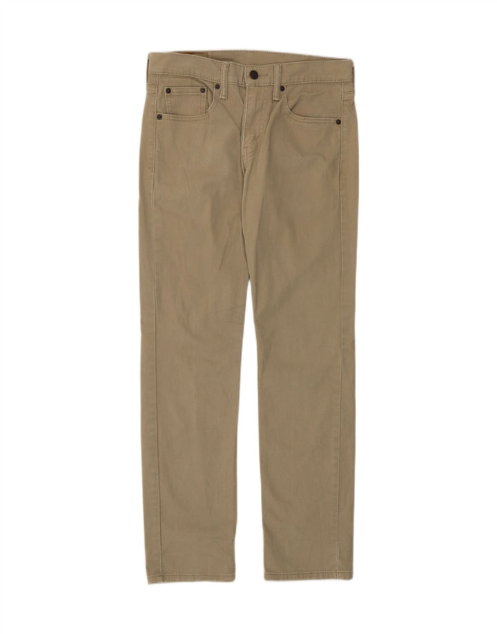 Мужские джинсы Levi's Slim 511 W29 L30, зеленый хлопок