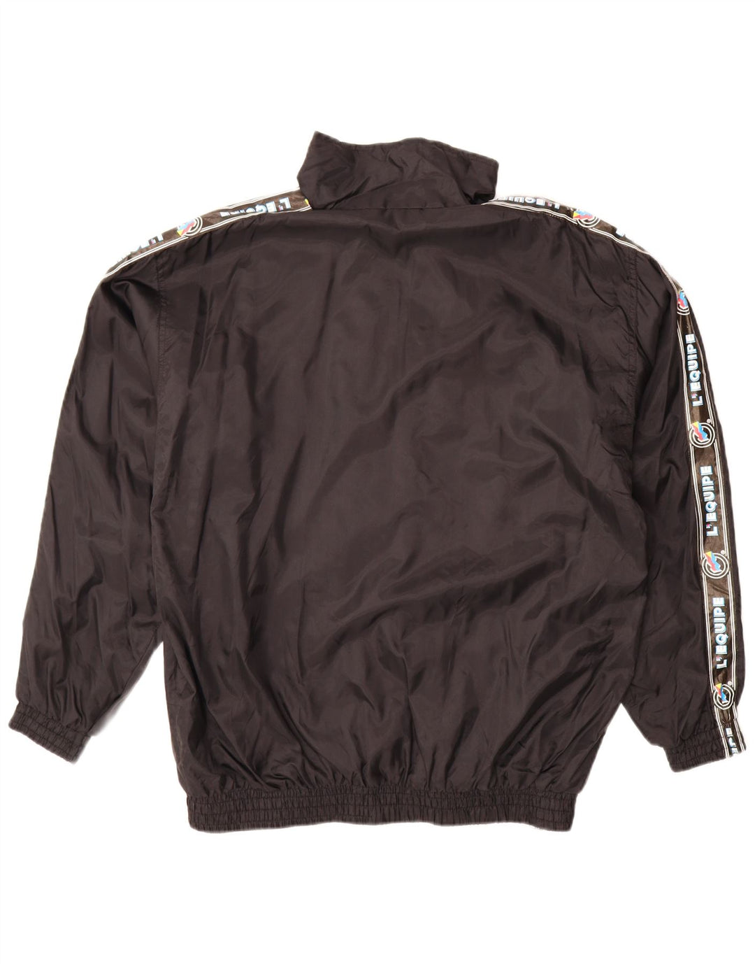 Мужской спортивный костюм с графическим рисунком, большая куртка