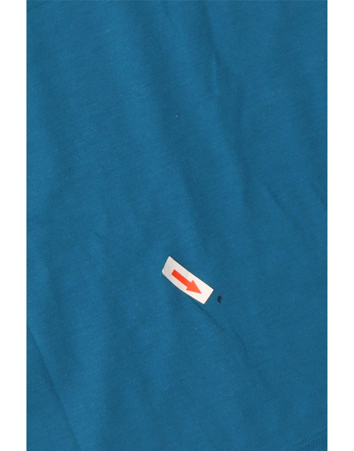 Мужская футболка с рисунком Under Armour, маленькая синяя, спортивная