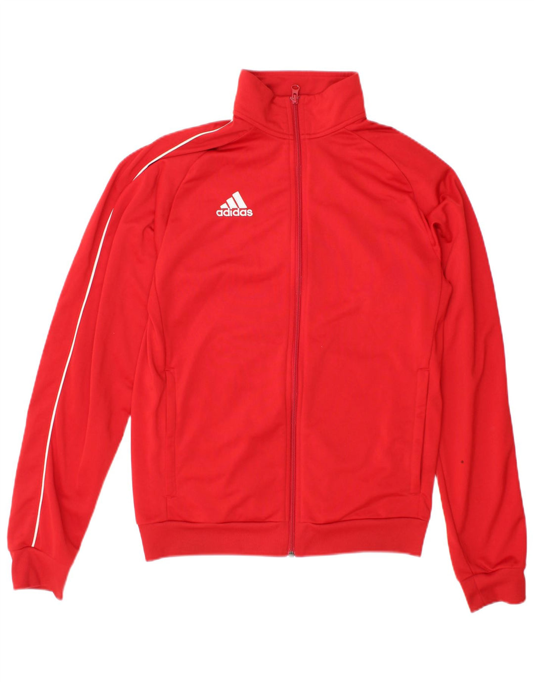 Мужской спортивный костюм Adidas, верхняя куртка, маленький красный полиэстер