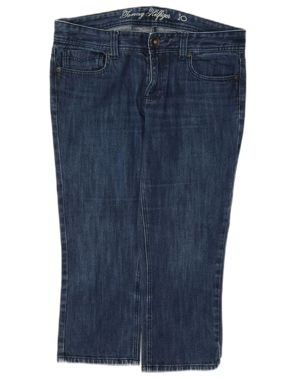 Женские джинсы-капри Tommy Hilfiger США 10, большие W32 L21, синие