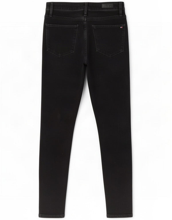 Tommy Hilfiger Женские джинсы скинни W27 L26, черный хлопок