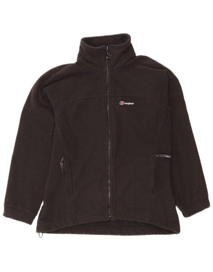Женская флисовая куртка оверсайз Berghaus UK 10, маленький черный полиэстер