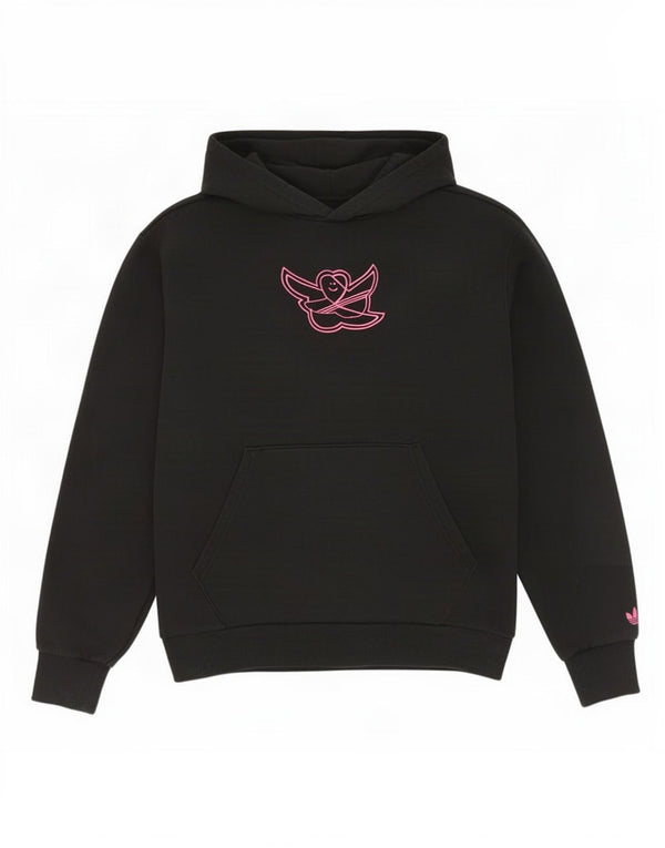 Мужской джемпер с капюшоном Adidas с рисунком XL, черный хлопок