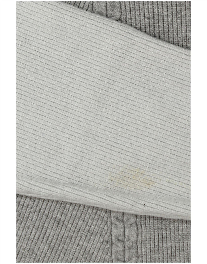 Женский джемпер с круглым вырезом Marks & Spencer, Великобритания 16, большой серый