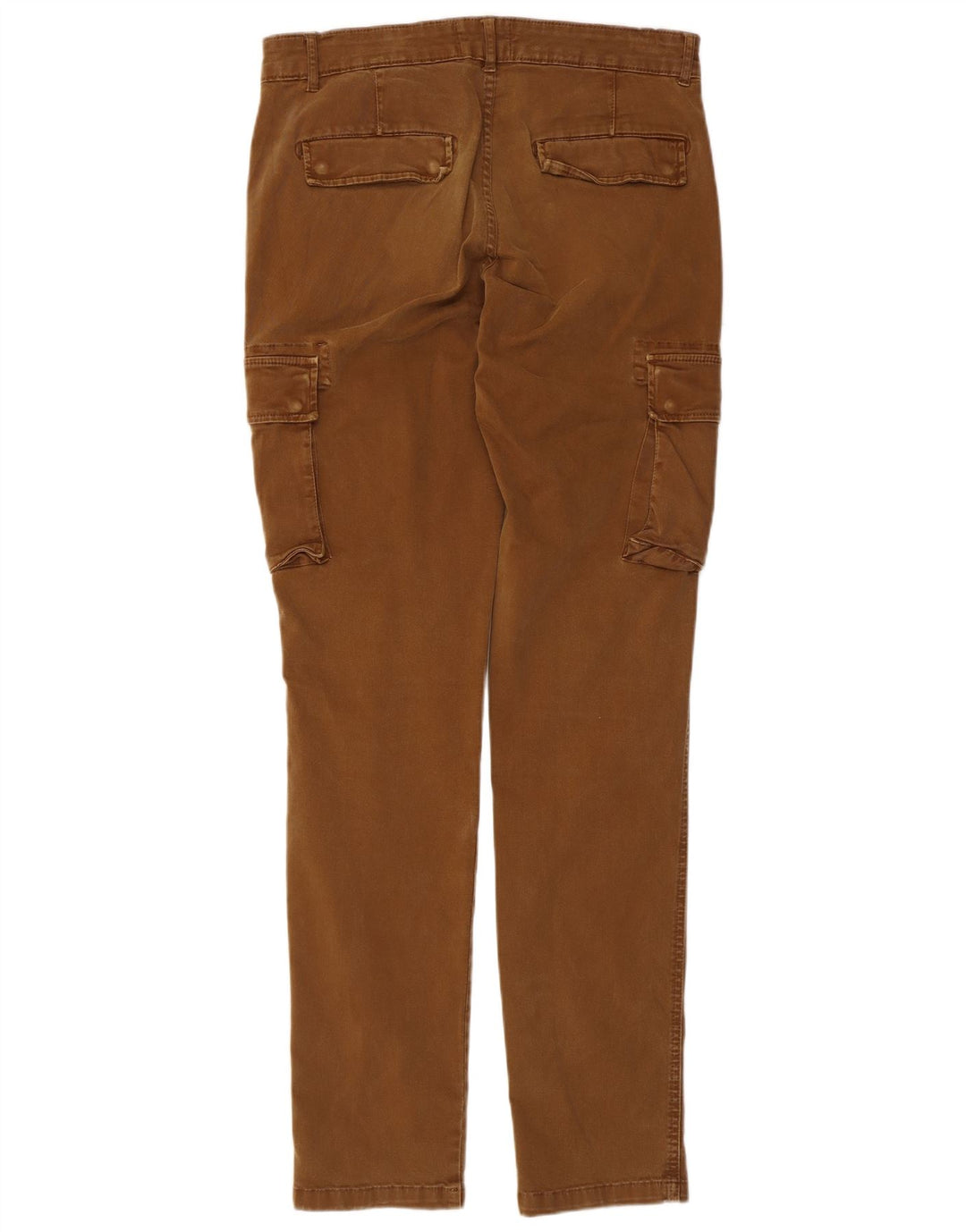 Мужские узкие брюки-карго Lyle & Scott W32 L33, коричневые, хлопковые