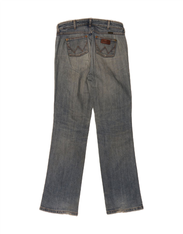 WRANGLER Womens Jade Straight Jeans W31 L34 Blue Cotton Vintage Wrangler and Second-Hand Wrangler from Messina Hembry 