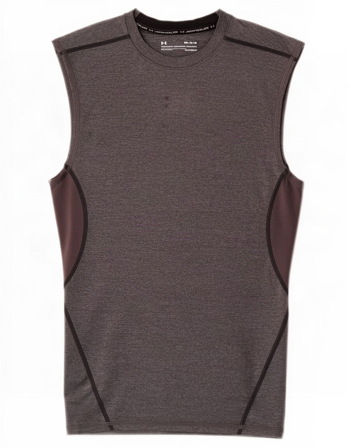 Мужской жилет Under Armour Heat Gear, средний серый с цветными блоками