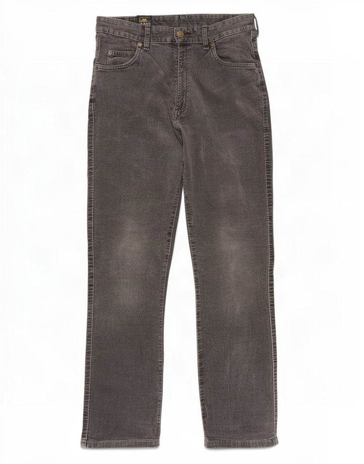 Джинсы Lee женские прямые W30 L30 серые