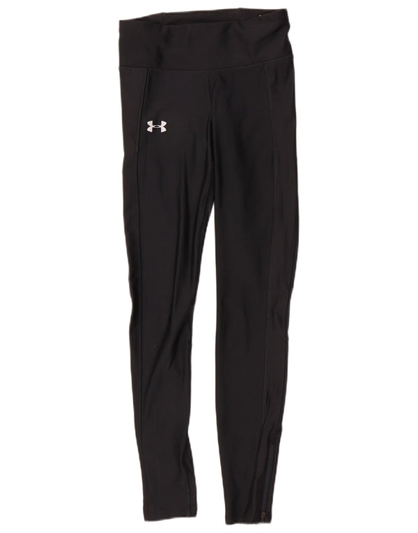 Женские компрессионные леггинсы Under Armour, 10 шт., черные, полиэстер, спортивные