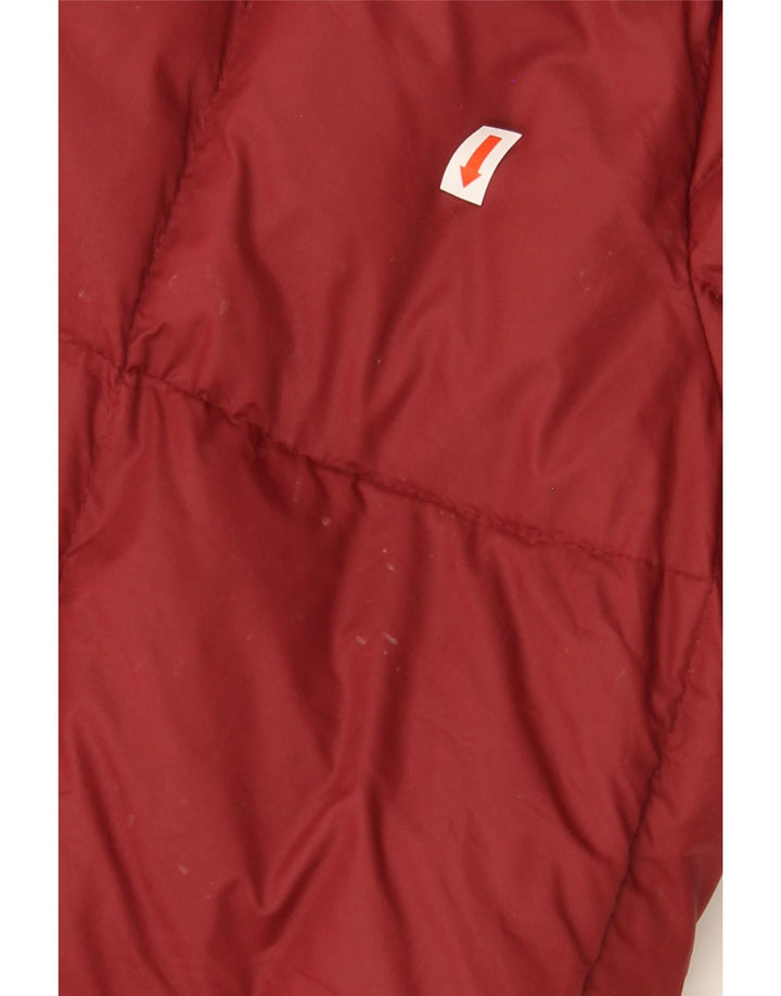 INVICTA Womens Oversized Hooded Padded Coat UK 18 XL Red Polyamide Vintage Invicta and Second-Hand Invicta from Messina Hembry 
