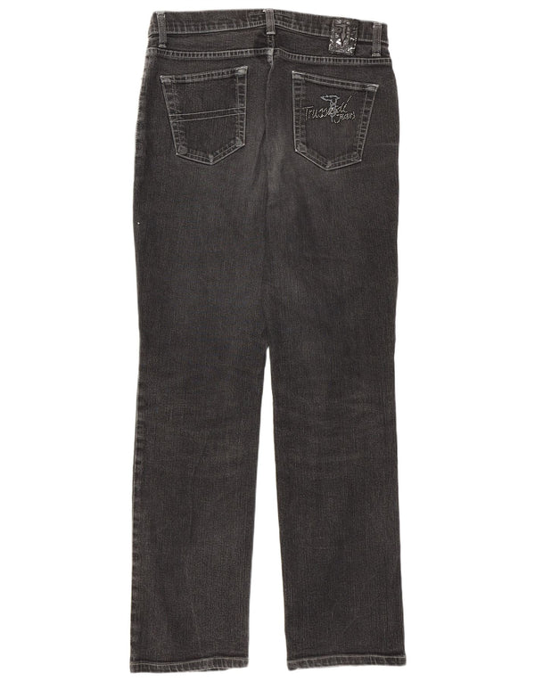 Женские прямые джинсы Trussardi W29 L31 серые, хлопок