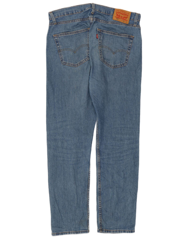 Мужские зауженные джинсы Levi's 502 W33 L32 синие