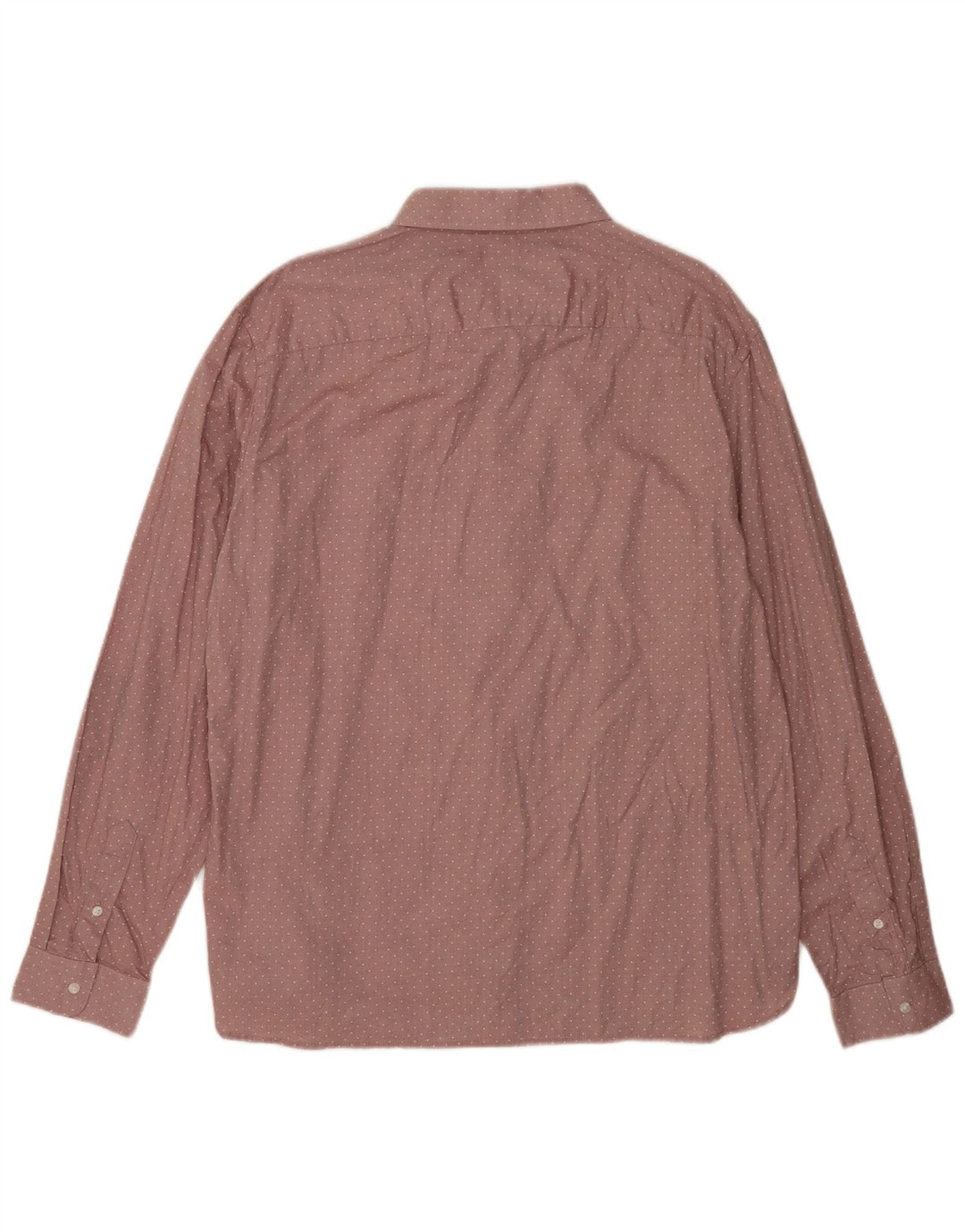 Мужская рубашка French Connection 2XL из хлопка в розовые пятна