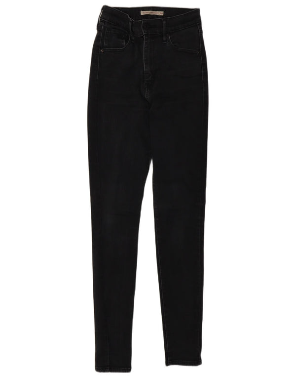 Женские джинсы скинни Levi's Mile High W26 L28 Серые