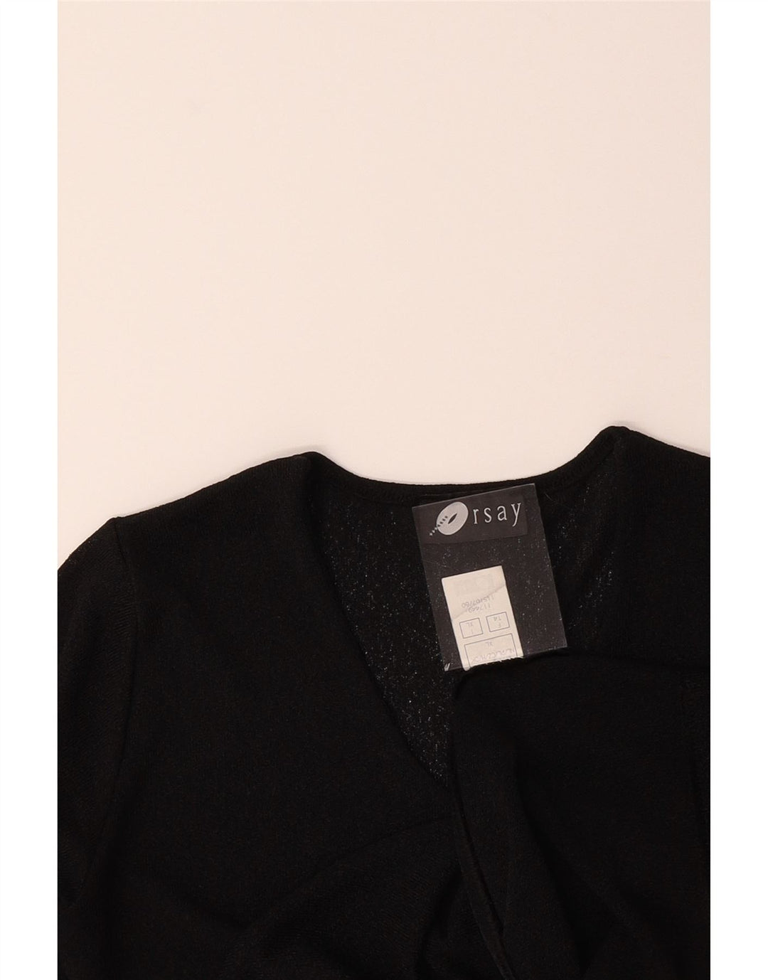 ORSAY Womens Blouse Top UK 18 XL Black Polyester