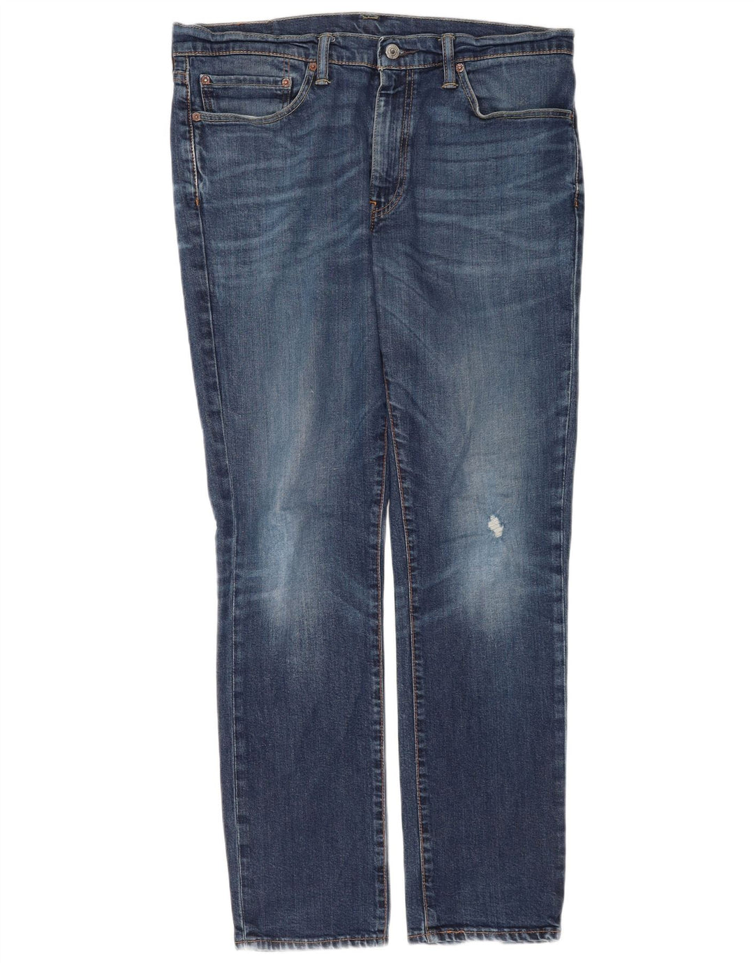 Мужские джинсы Levi's 511 с потертостями W36 L32, синий хлопок