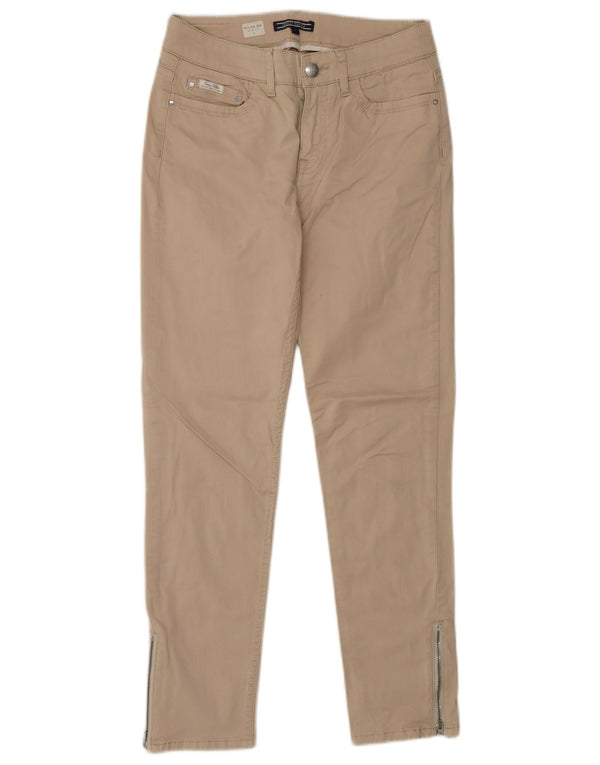 TOMMY HILFIGER Женские повседневные брюки Milan RW США 2 XS W25 L26 Бежевые