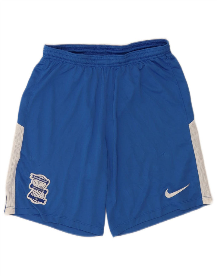 Мужские спортивные шорты Nike Dri Fit, маленький синий полиэстер с цветными блоками