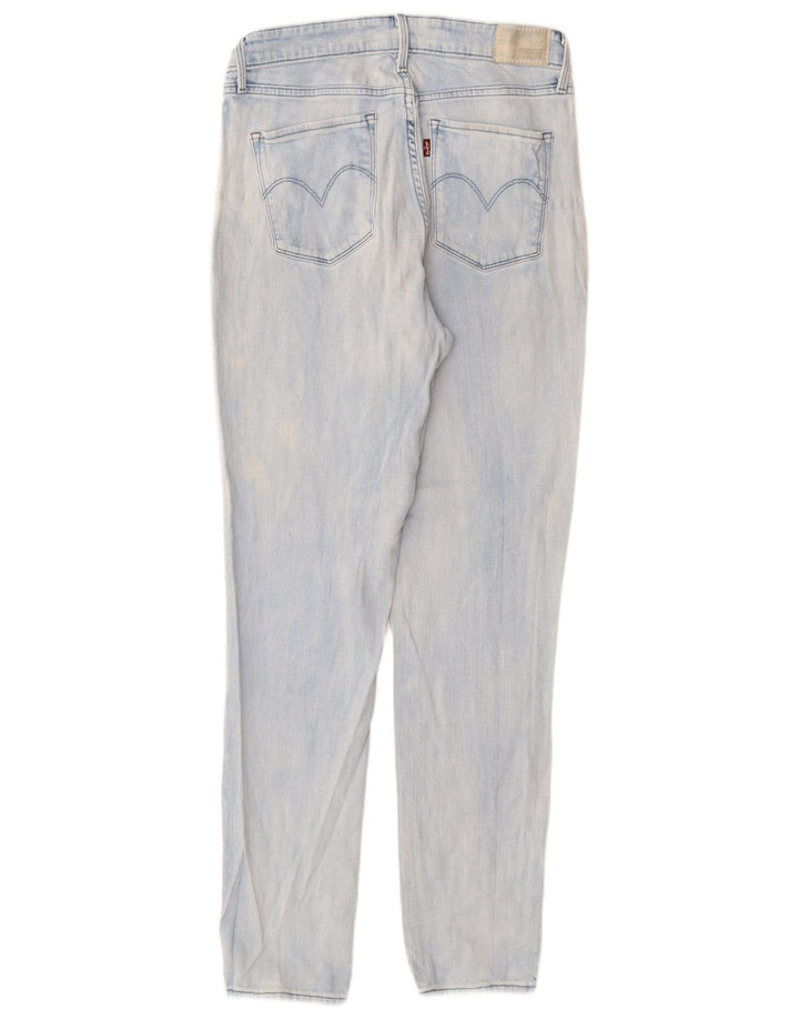 Женские узкие джинсы LEVI'S W30 L30 синие, хлопок