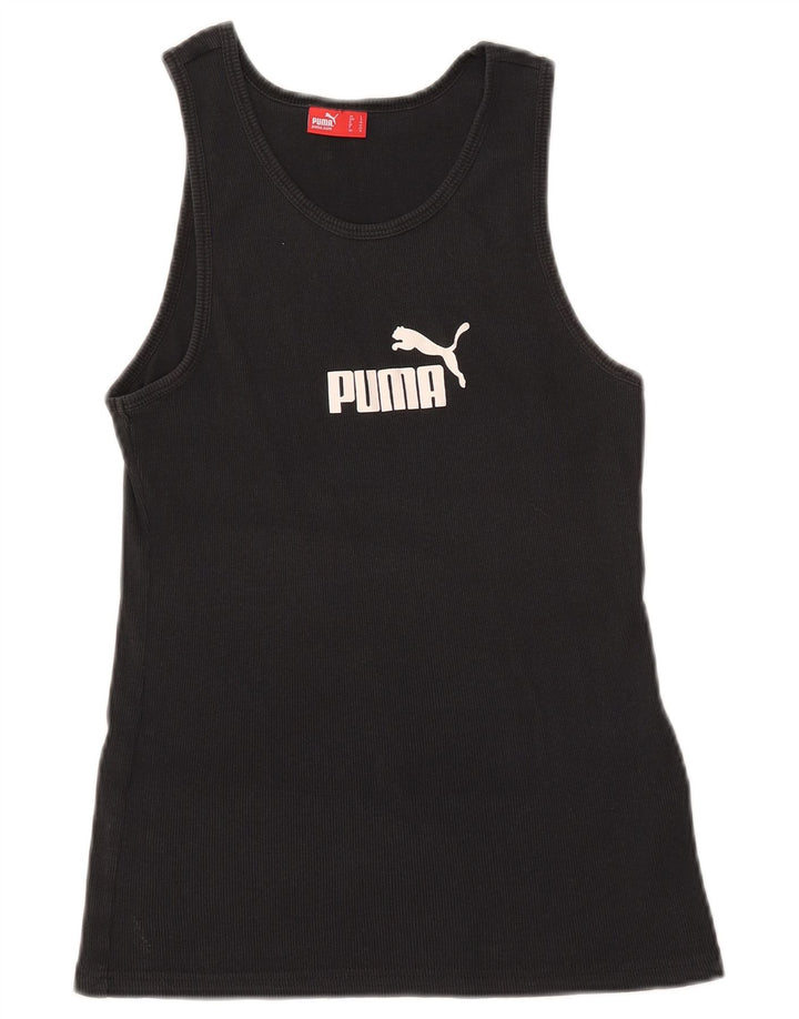 Женский жилет с рисунком Puma UK 14, большой черный хлопок