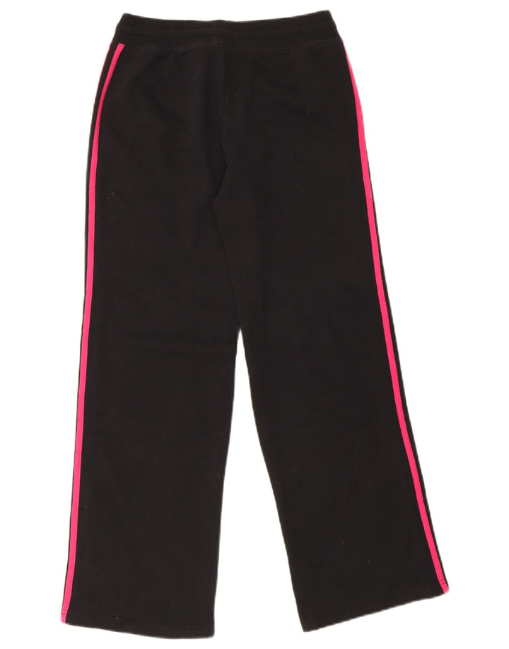 Спортивные брюки Adidas для девочек 11-12 лет, черный полиэстер