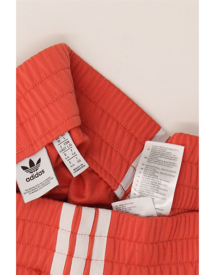 Женские спортивные шорты Adidas UK 18 XL, оранжевые, полиэстер