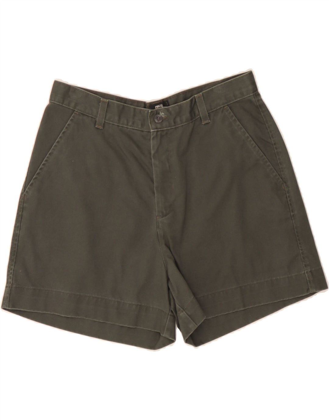 LEE Womens Chino Shorts US 10 Large W30  Khaki Cotton Vintage Lee and Second-Hand Lee from Messina Hembry 