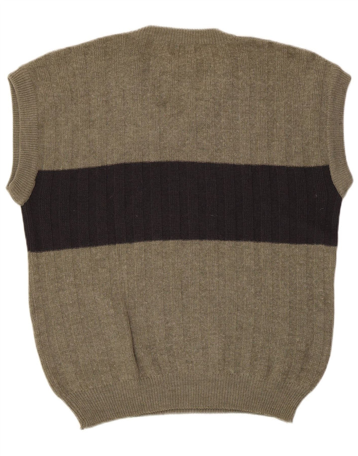 Мужская майка KIRKLAND безрукавка IT 52, цвет хаки, цветной блок, большой размер