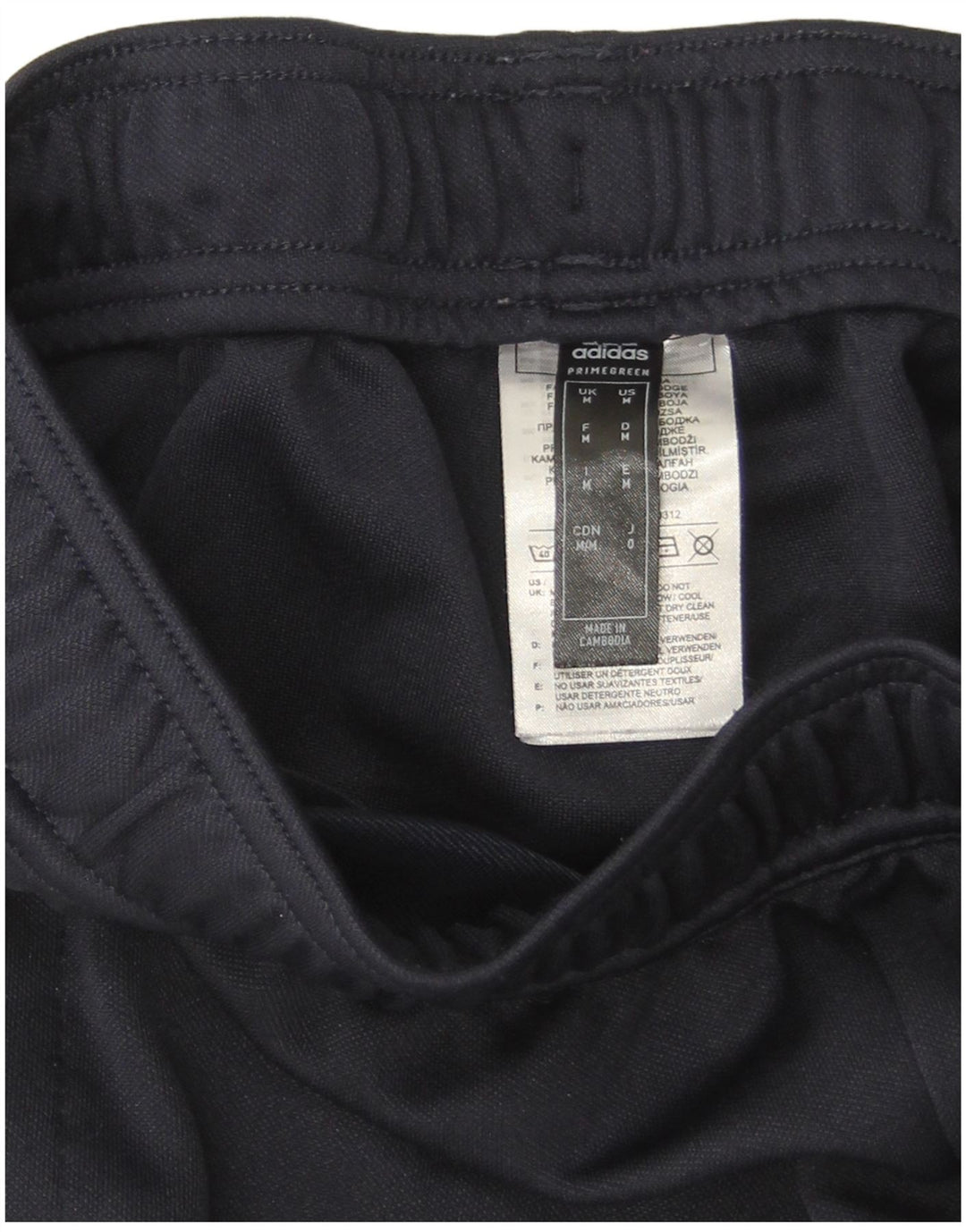 Женские спортивные брюки Adidas Aeroready UK 12, средние, темно-синие