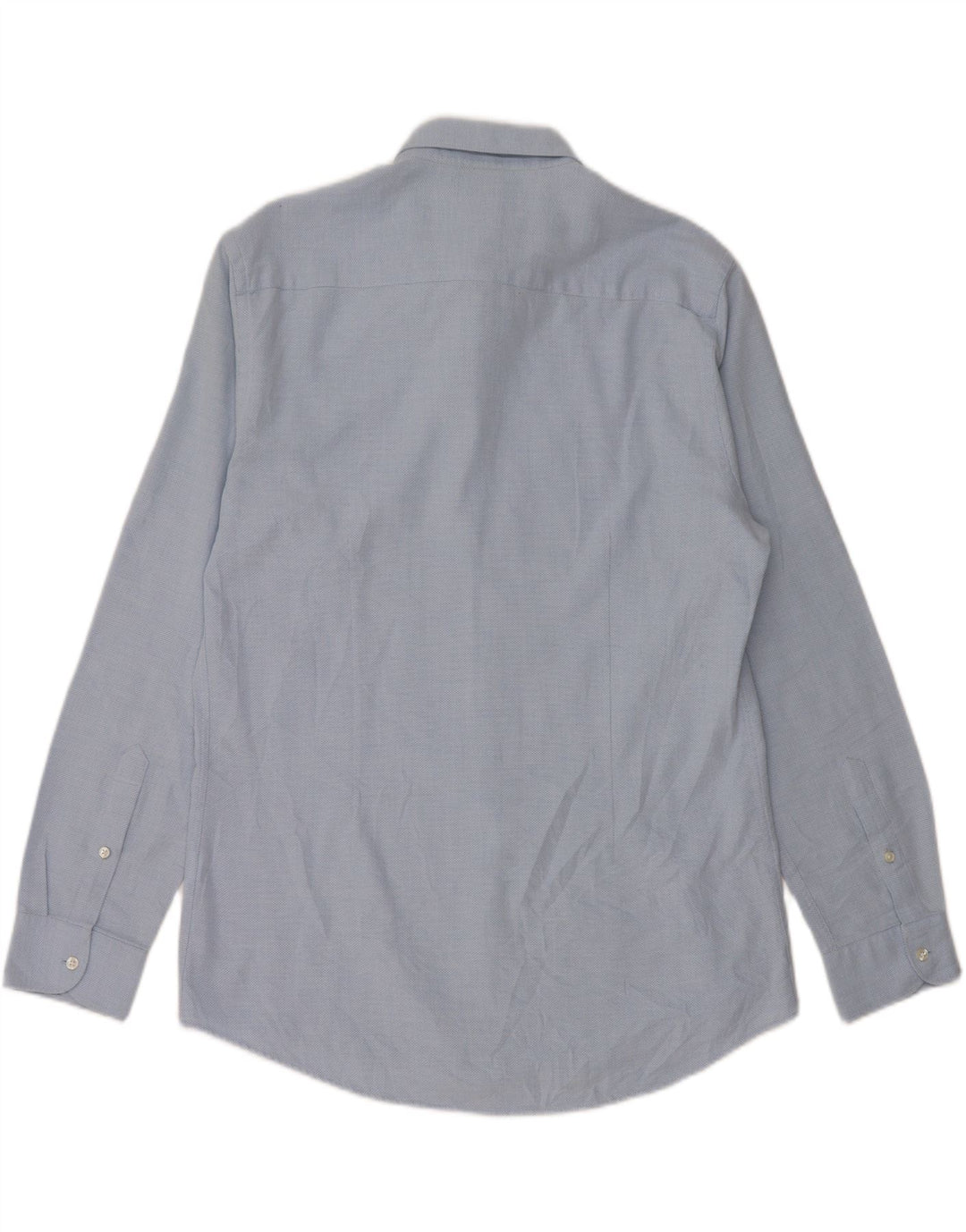 Мужская рубашка узкого кроя Zara XL, синяя