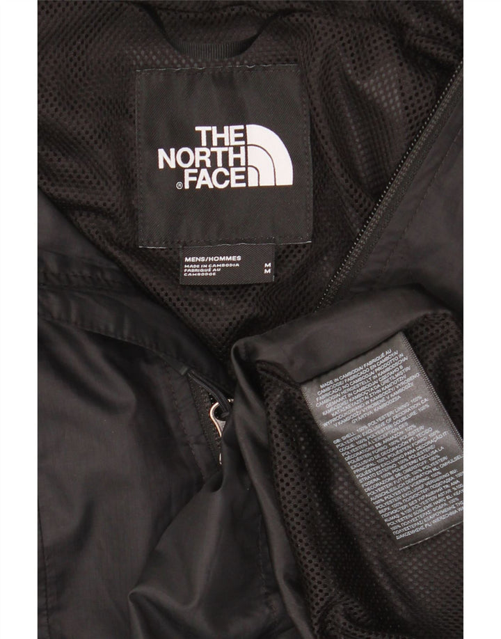 Мужская куртка-дождевик с капюшоном The North Face UK 38, средний черный