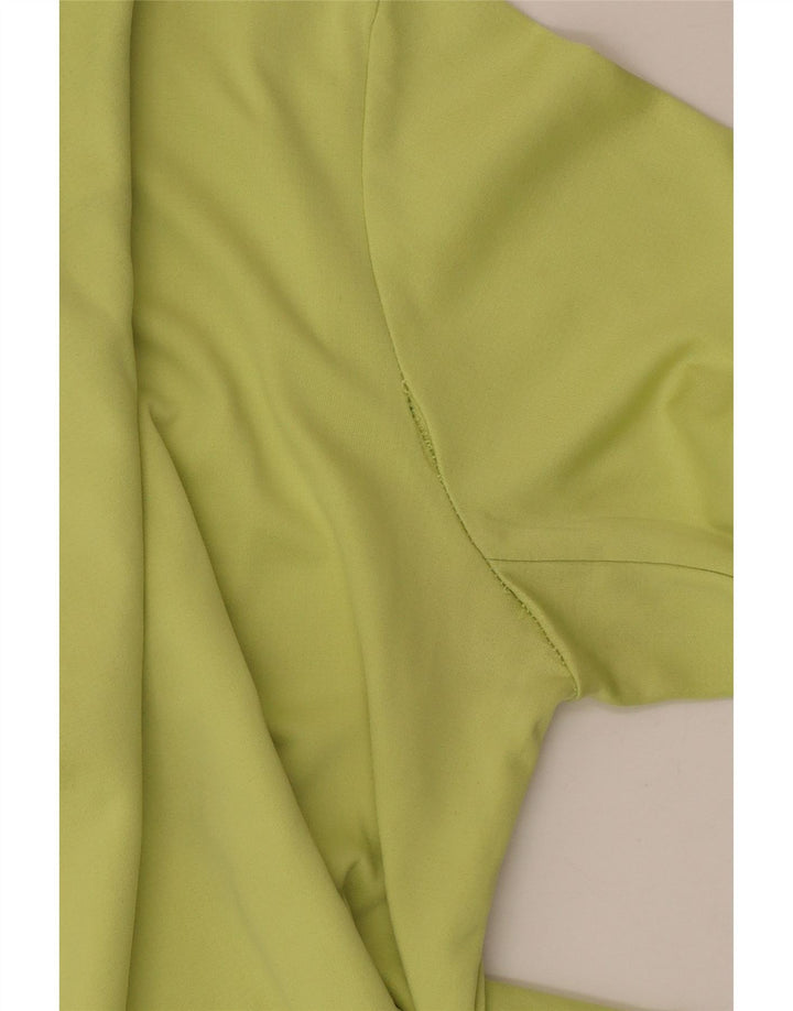 Женский спортивный костюм-пуловер с графическим рисунком Nike Dri Fit UK 14, средний зеленый цвет
