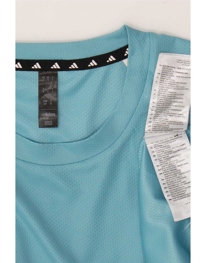 Adidas Мужская футболка Top Small Blue Polyester