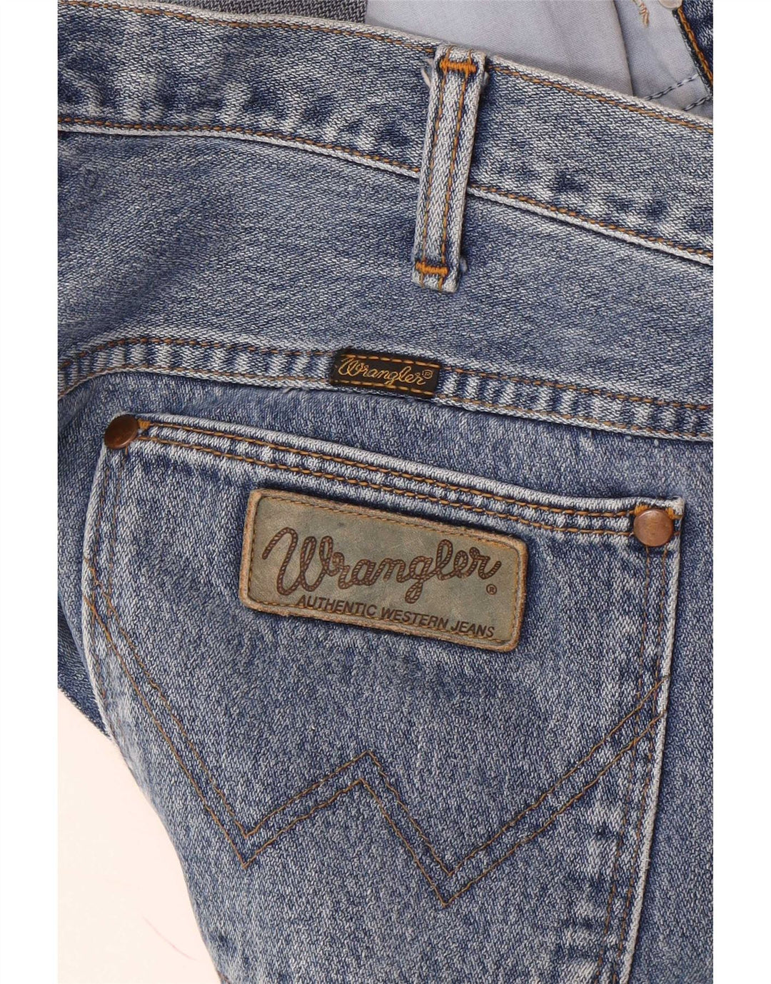 Джинсы мужские прямые Wrangler W36 L31 синие