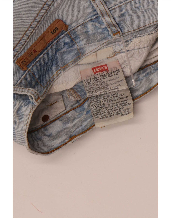 Мужские джинсовые шорты Levi's 501 W26 XS, синие, хлопок