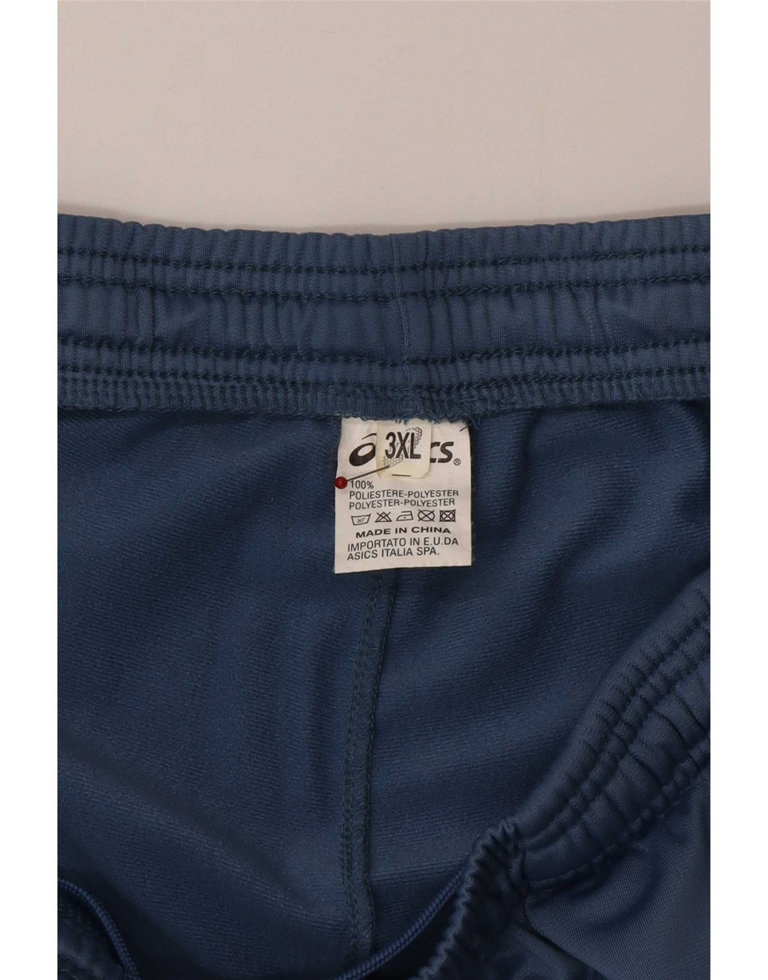 Мужские спортивные брюки Asics 3XL синие из полиэстера