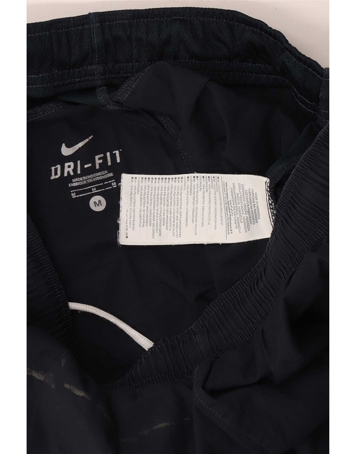 Мужские спортивные шорты Nike Dri Fit среднего размера, темно-синий, полиэстер