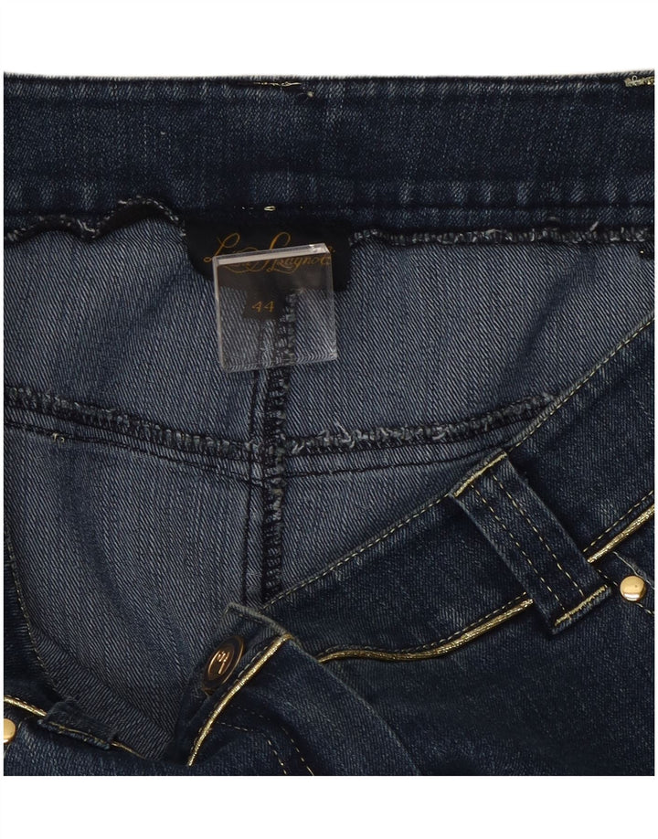 Юбка женская джинсовая Luisa Spagnoli IT 44 Medium W28 Синяя, хлопок