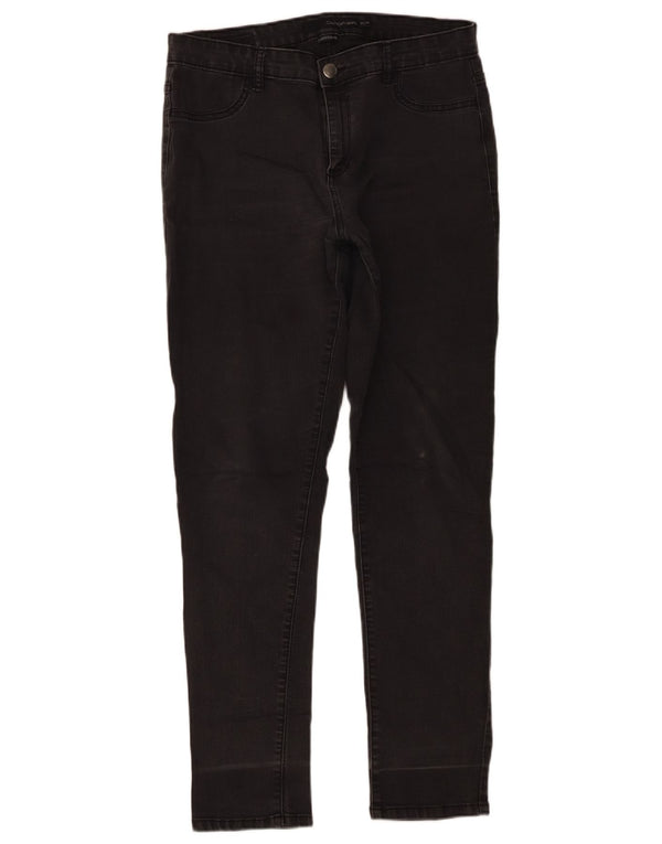 Женские джинсы-леггинсы Calvin Klein US 14, большие размеры W32 L30, серый хлопок