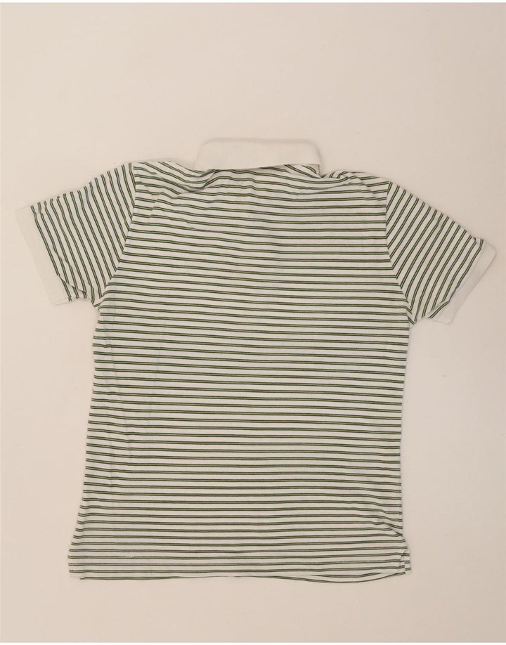 Мужская рубашка поло FRED PERRY, маленькая белая полосатая хлопковая рубашка