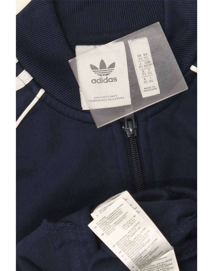 Adidas Мужской спортивный костюм Top Jacket XS Темно-синий полиэстер