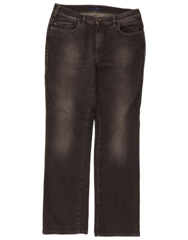Женские прямые джинсы Trussardi W30 L29, серые, хлопок
